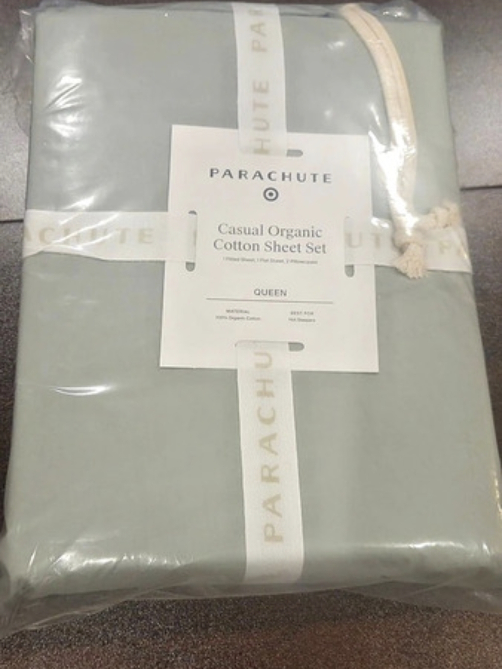 Parachute Casual Organic Cotton Sheet Set Queen Organic Cotton Sheet Set NWT